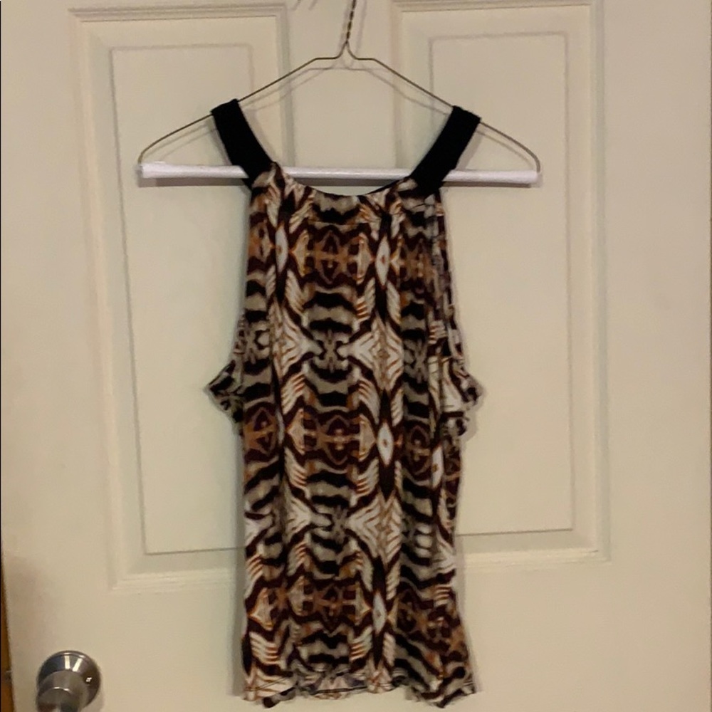 a.n.a. Pretty printed tank top